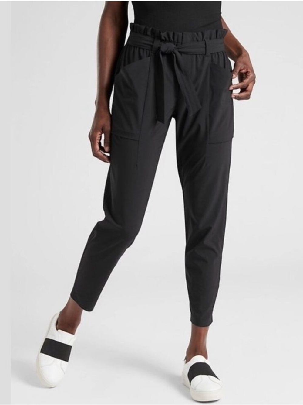 Athleta Black Skyline Pant II Joggers Size 8